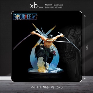 Mô hình one piece - mô hình nhân vật zoro tam kiếm