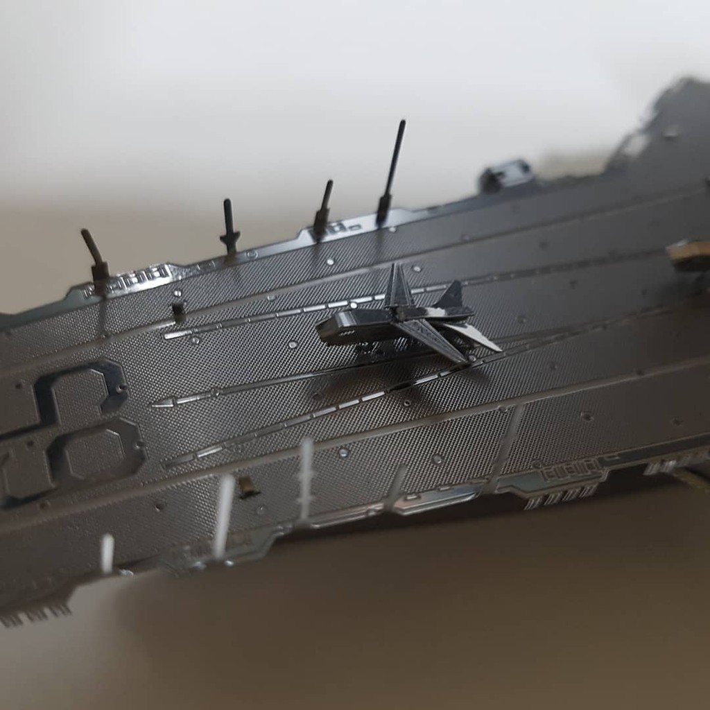 Mô hình 3D kim loại lắp ráp Piececool Tàu sân bay USS Enterprise CVN-65 [Chưa lắp]
