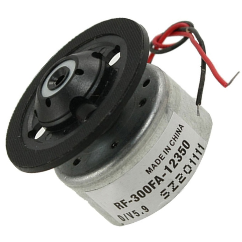 Set 2 mô tơ RF-300FA-12350 DC 5.9V màu đen cho đầu đĩa DVD