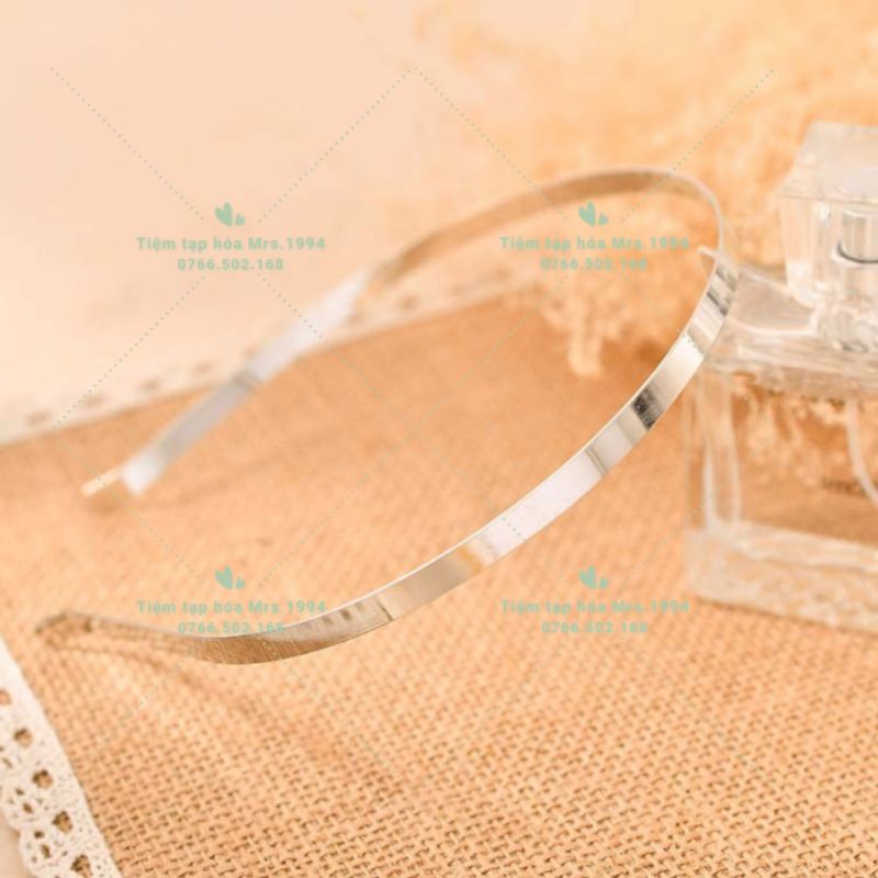 CÀI TÓC BẢN 5MM - 6MM - 7MM - PHỤ KIỆN LEN DIY