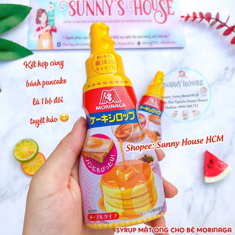 Syrup (Siro) mật ong Morinaga Nhật Bản 200g