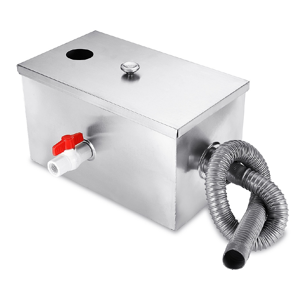 Bẫy Mỡ Bằng Thép Không Gỉ 8lb 14X8X8 "Cho Nhà Bếp