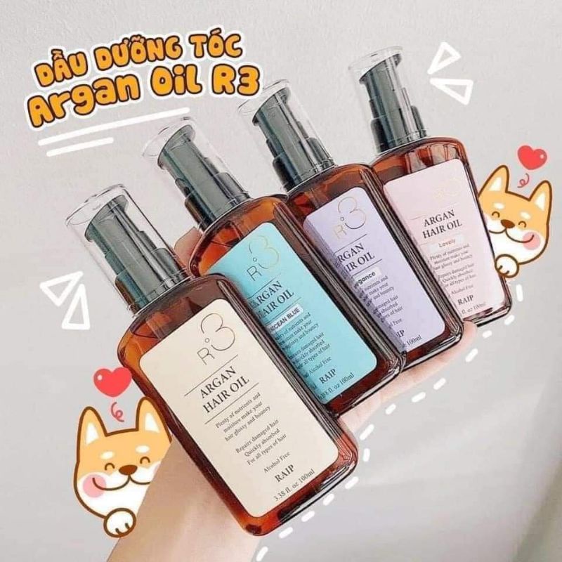 TINH DẦU DƯỠNG TÓC R3(ARGAN HAIR OIL)