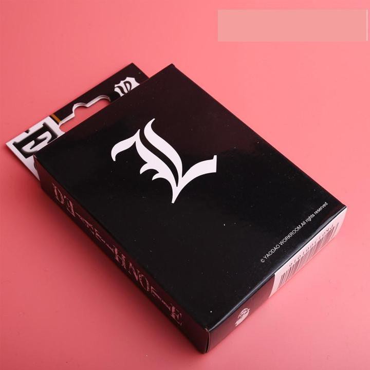 Bộ bài tây poker Death Note tú lơ khơ 52 lá hộp ảnh in hình anime manga