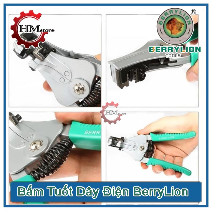 Kềm tuốt dây điện tự động Berrylion Cao cấp