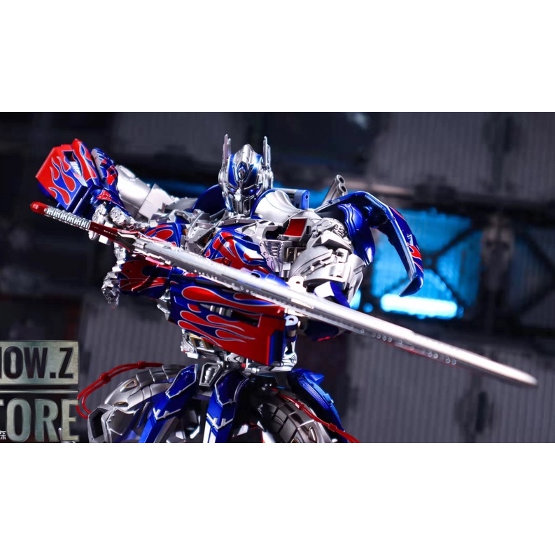 Mô hình robot Black Mamba BS03 Transformers Optimus Prime The Last Knight BMB BS-03 đồ chơi biến hình lắp ráp xe đầu kéo