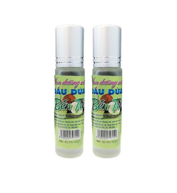Son Lăn Môi Dầu Dừa Bến Tre Nguyên Chất | Son Dưỡng Môi Dưỡng Ẩm Tinh Dầu Dừa Giúp Đôi Môi Căng Mọng
