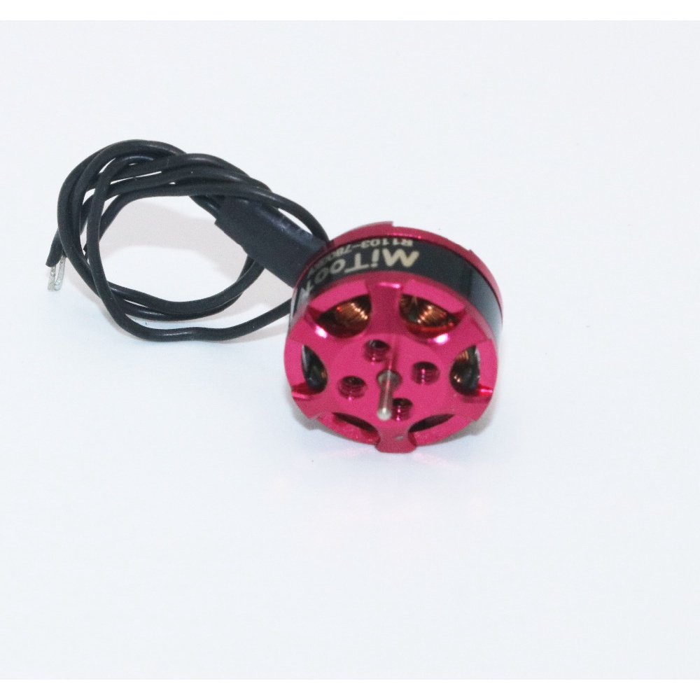 1 Động cơ không chổi than mini 1103 7800kv 2-3 giây cho máy bay trực thăng RC 80 90 100 mm 120mm