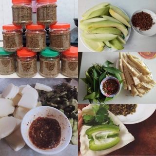 Chẳm chéo khô Tây Bắc