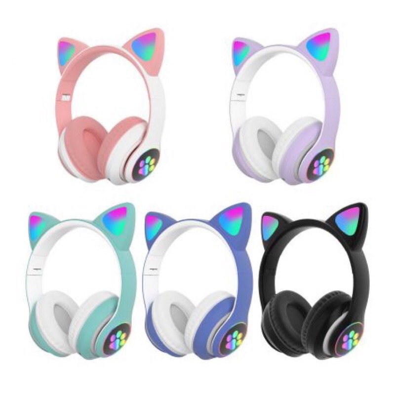 [SALE 10] Tai nghe mèo, headphone bluetooth Cat Ear VZV23M, VZVB39M