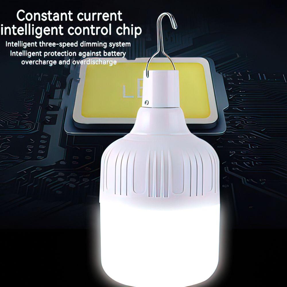 Bóng Đèn Cắm Trại 5V 20W / 80W / 100W Sạc USB Tiện Lợi