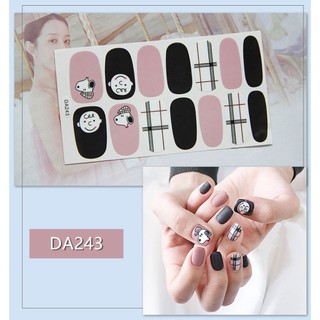 [Giá Sỉ- Hà Nội] Nail sticker Bộ Dán Móng Tay 3D DA243 DA244