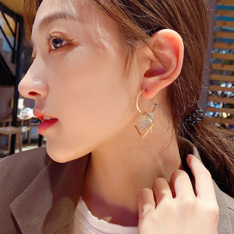 Hoa tại bạc S925 - Khuyên tai bạc Ý Princess sang trọng, thanh lịch Zaza accessories KT8057