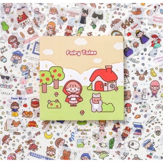 10 tấm sticker cắt sẵn dán liền