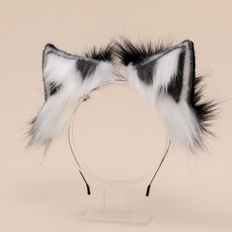 Băng Đô Tai Mèo Giả Lông Hóa Trang Halloween