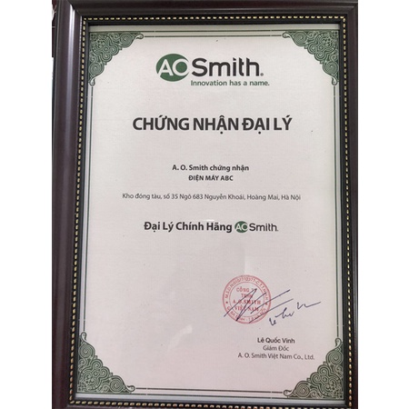 Máy lọc nước AO Smith VITA Plus - Hàng Chính Hãng