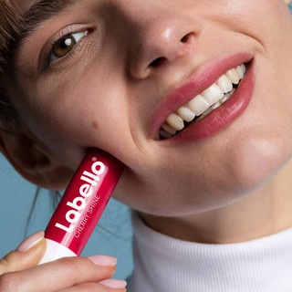 Son dưỡng môi có màu Labello nội địa Đức vị cherry, dưỡng môi mềm mượt - Gemizy Shop