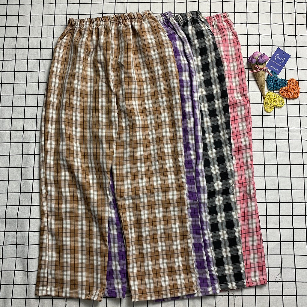 Quần Dài Kate Caro Ống Rộng Unisex Lapi VN, Chất Vải Thoáng Mát,Form Rộng Freesize Dưới 55kg | BigBuy360 - bigbuy360.vn