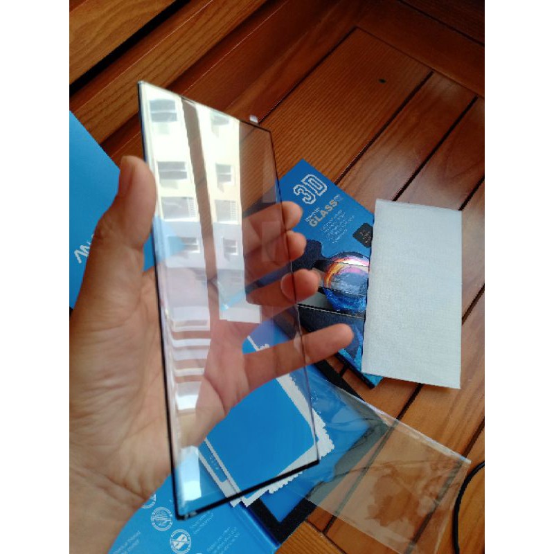 Kính cường lực full viền 3D note 20 ultra annak xịn hơn kính kingkong