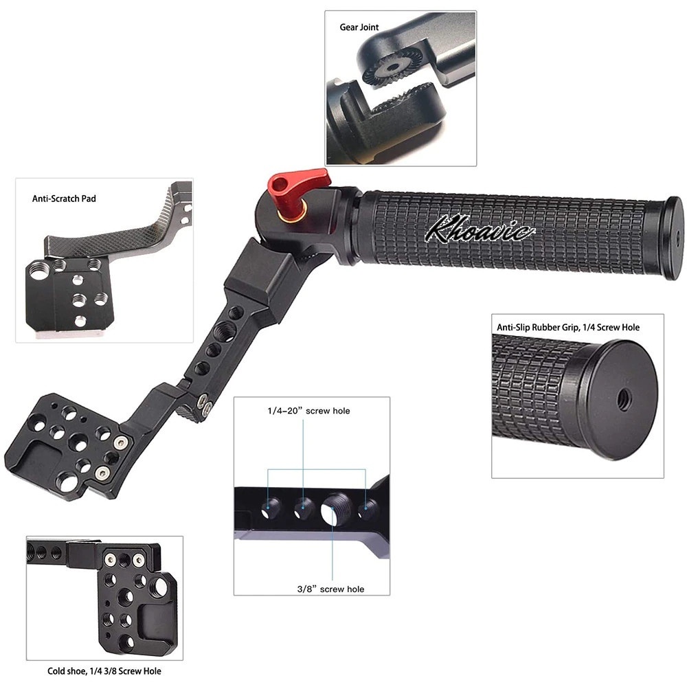 Tay cầm phụ bắt ốc cho Gimbal Dji Ronin-S/SC/RSC2