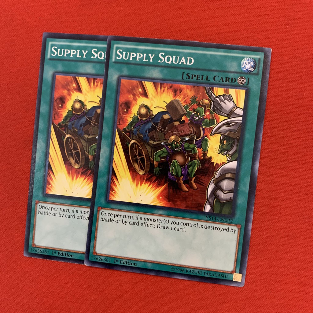 [EN][Thẻ Bài Yugioh Chính Hãng] Supply Squad