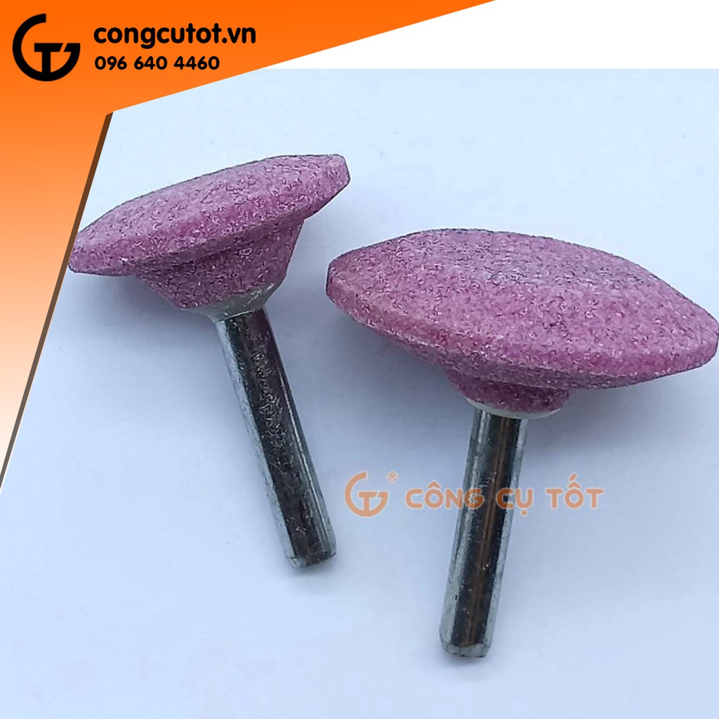 Đầu đá mài hình đĩa T vát cạnh cốt 6ly dày 10mm