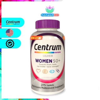 Vitamin cho nữ trên 50 tuổi Centrum Silver Women 50+ 275 viên