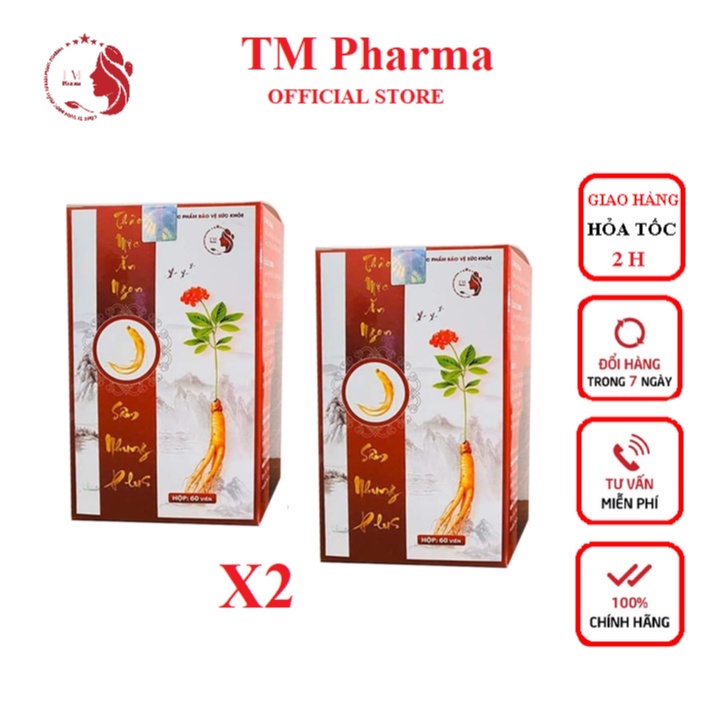 Viên Ăn Ngon Sâm Nhung Plus Giúp Ăn Ngon Ngủ Sâu Cải Thiện Hệ Tiêu Hoá Hỗ Trợ Tâng Cân An Toàn Hiệu Quả