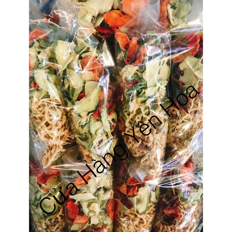 Dưa món khô - 5 loại rau củ quả sấy