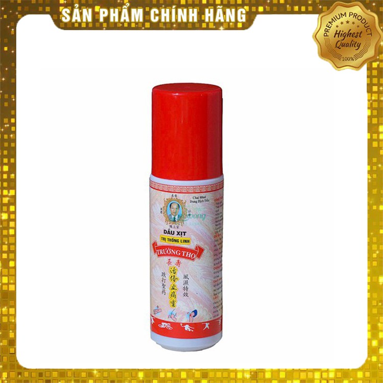 Dầu xịt xoa bóp Thống Linh trường thọ 80ml nóng mạnh giảm đau thấp khớp nhức mỏi thần kinh tọa