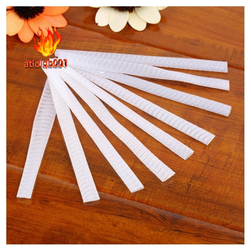 Set 100 túi lưới bọc bảo vệ cọ trang điểm chuyên nghiệp tiện dụng