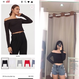Áo HM croptop