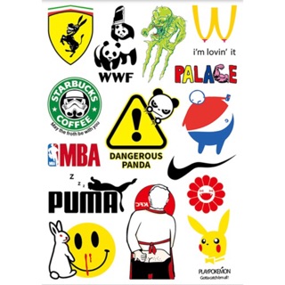 Sticker decal tem dán nón bảo hiểm vali laptop khổ A4