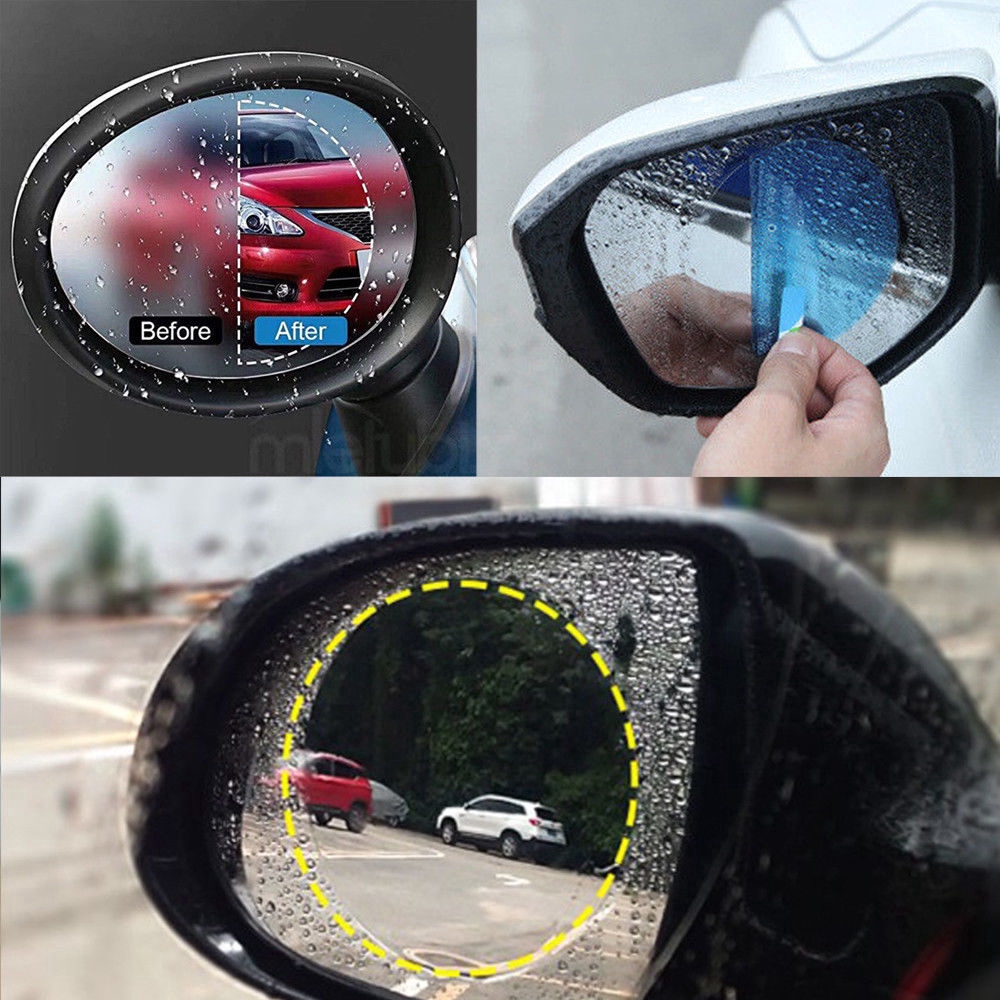 Car truck rain-proof film gương chiếu hậu chống thấm nước chống sương mù dán gương cửa sổ decal kính auto clear films cho mọi kích cỡ