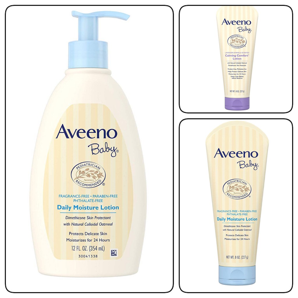 Dưỡng Thể Giữ Ẩm Da AVEENO Baby Lotion cho bé