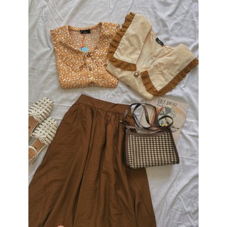 Áo sơ mi croptop lolita mini