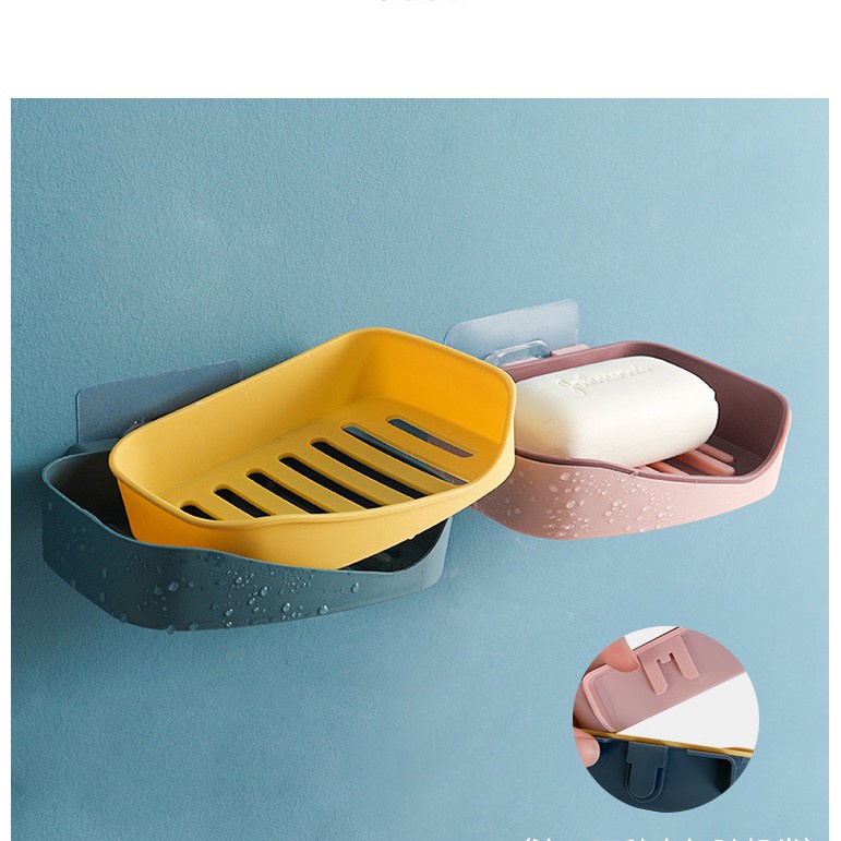 Khay Đựng Xà Bông 2 Lớp Dán Tường Nhà Tắm Cao Cấp Sang Trọng 88293 Lamon Store