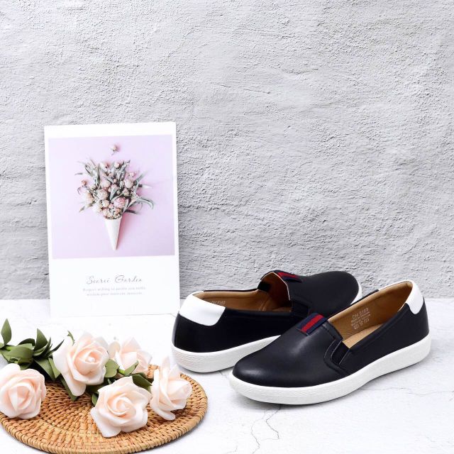 (Giá gốc 340k)Giày slip on nữ da cao cấp vnxk đi êm bền đẹp | BigBuy360 - bigbuy360.vn