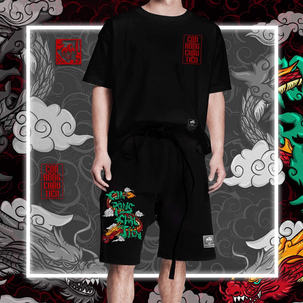 The Laughter &quot;Con Rồng Cháu Tiên&quot; Shorts - Quần Thụng Hip Hop