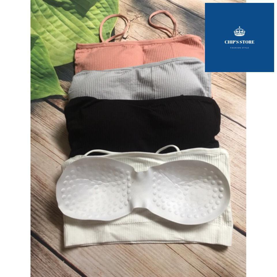 ÁO BRA THUN TĂM, QUÂY GÂN CÓ DÂY DỄ THƯƠNG A09 | BigBuy360 - bigbuy360.vn