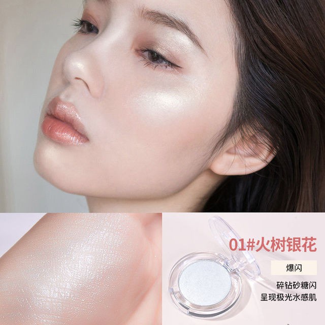 Phấn Bắt Sáng Ánh Nhũ Kim Cương Mềm Mượt Như Kim Cương Tạo Khối Và Định Hình Khuôn Mặt