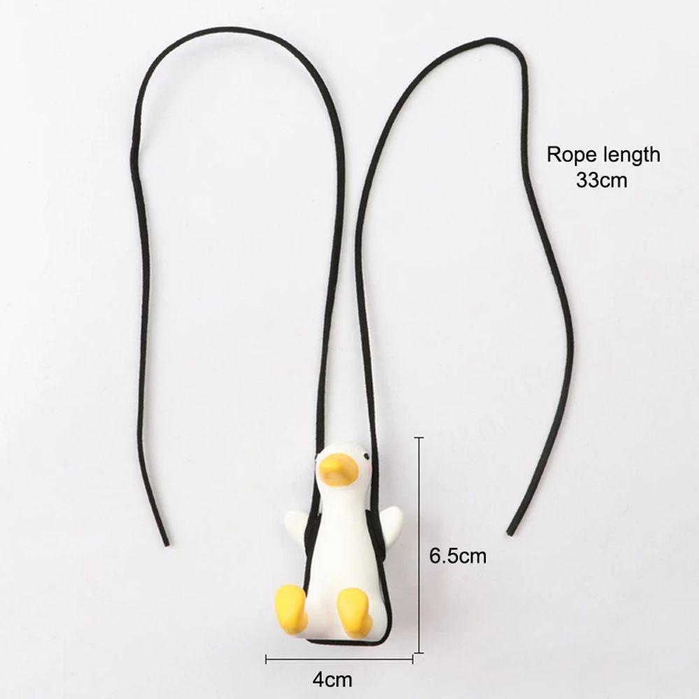Dây Treo Trang Trí Xe Hơi Hình Vịt Con Handmade Xinh Xắn