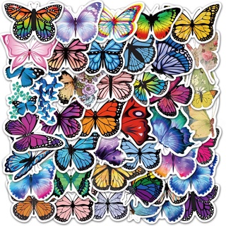 Bộ set Sticker Bướm- butterfly stickers (combo 10-50 stickers)