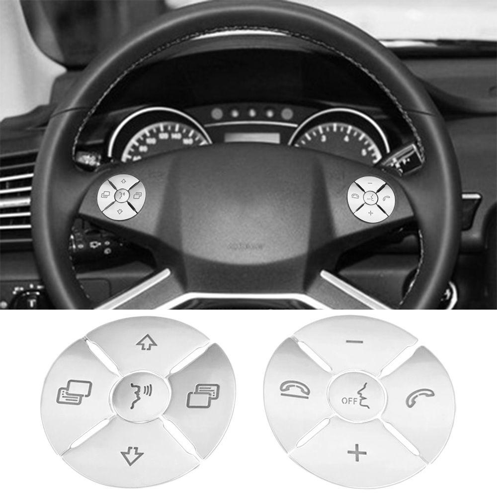 Set 10 Miếng Dán Nút Cửa Sổ Xe Hơi Chống Biến Dạng Cho Mercedes-Benz R ML GL CLS SLK-Class