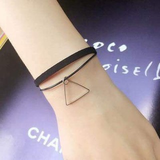 dây chuyền  đen trơn - choker