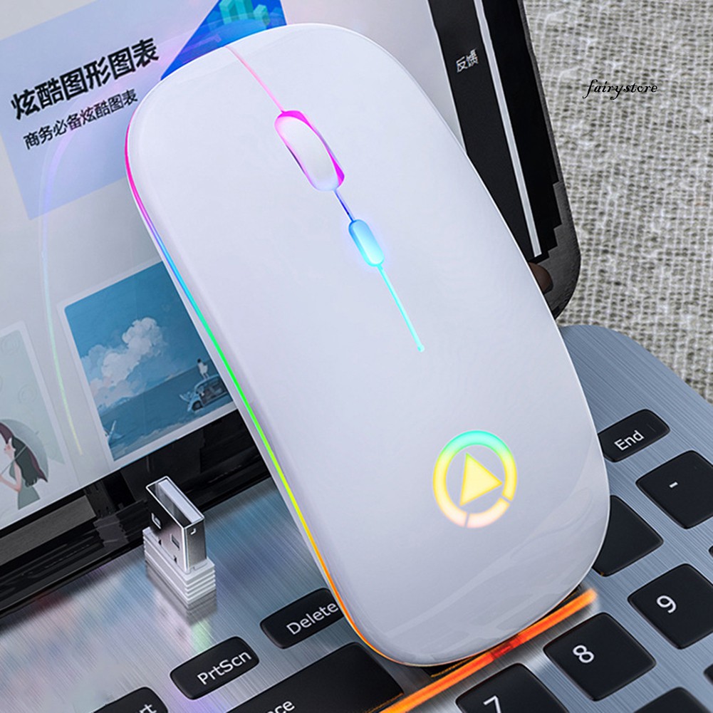 Chuột Gaming Fs + 2.4g Bluetooth 3.0 / 5.0 Không Dây