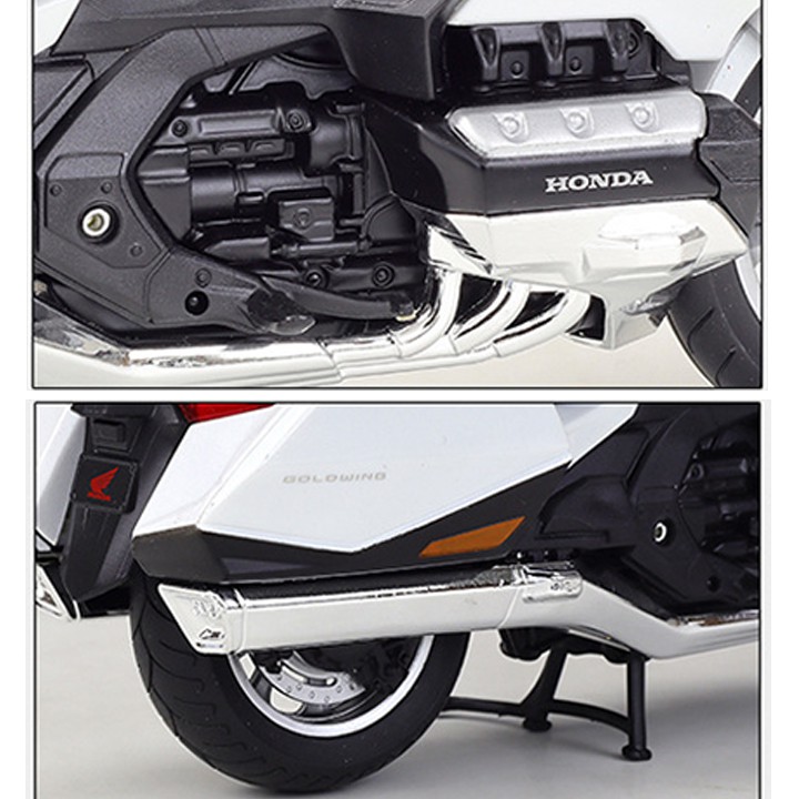 Mô hình moto Honda Goldwing 2020 tỉ lệ 1:12 WELLY
