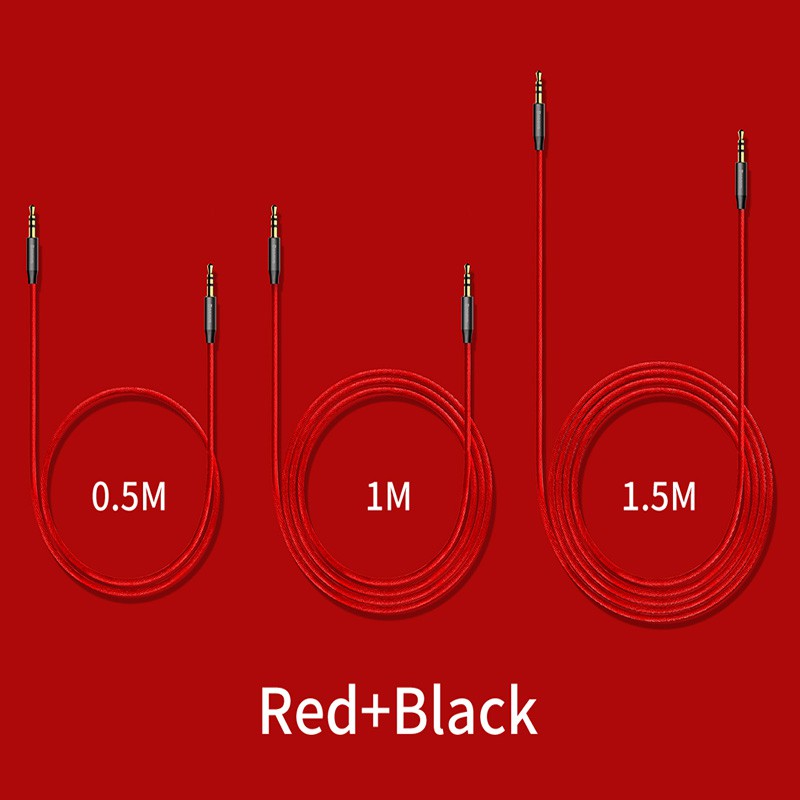 Dây Cáp Âm Thanh Baseus 3.5mm AUX 1M 1.5M