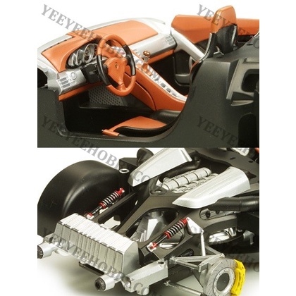 [YEEYEE] MÔ HÌNH LẮP RÁP TAMIYA - XE Ô TÔ 1/24 PORSCHE CARRERA GT