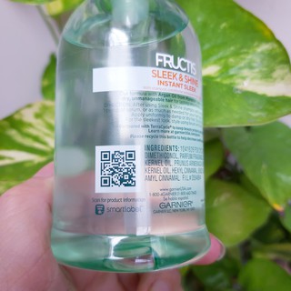 Dầu dưỡng tóc Garnier Fructis Sleek & Shine